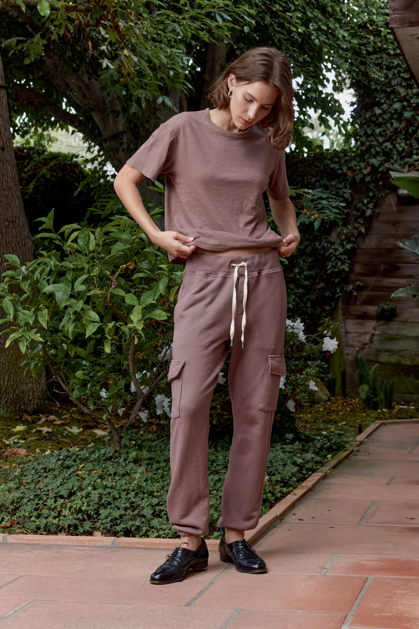 Felix Relaxed Loop Terry Cargo Sweatpant