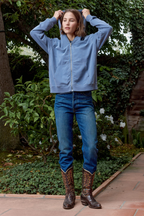 Lincoln Oversized Mini Loop Terry Hoodie