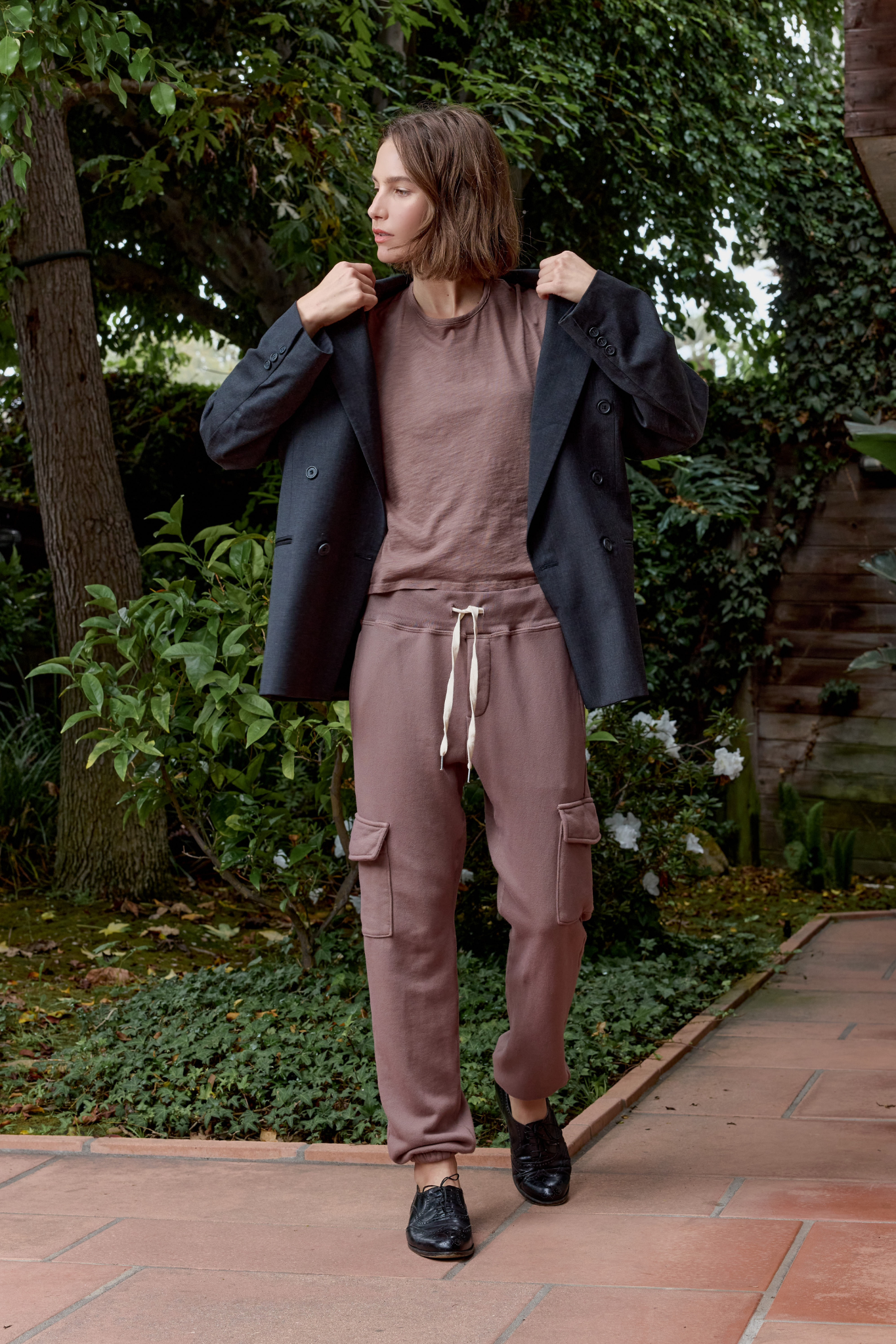 Felix Relaxed Loop Terry Cargo Sweatpant