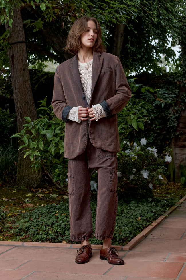 Seville Linen Cotton Oversized Blazer Main Image