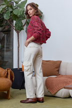 Hawk Straight Leg Twill Cargo Pant