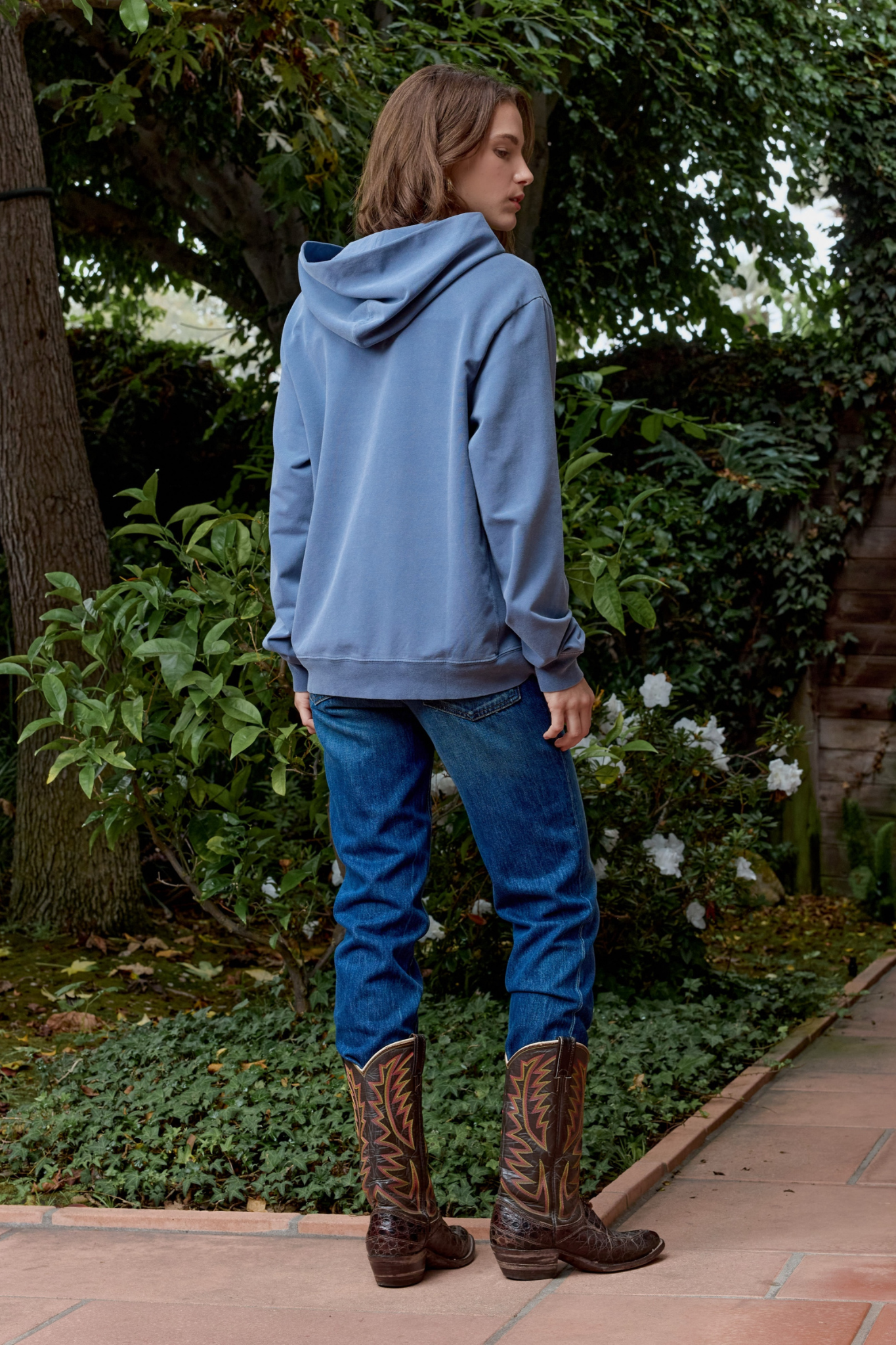 Lincoln Oversized Mini Loop Terry Hoodie