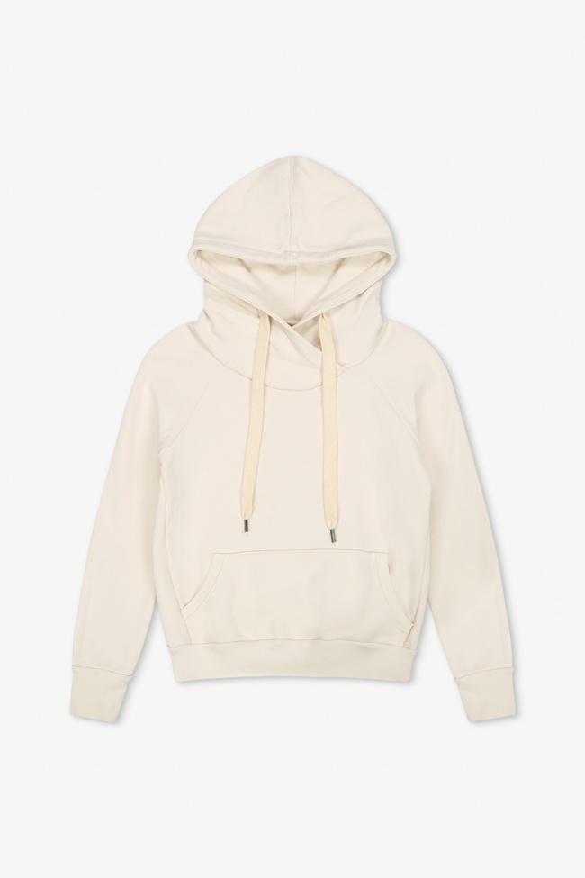 Lisse Fitted Loop Terry Hoodie Hover Image