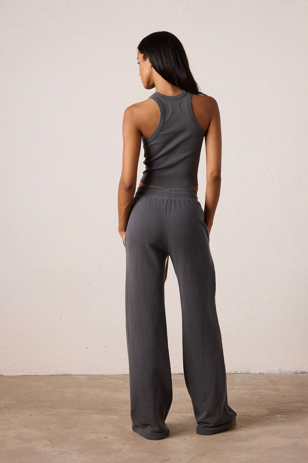 Franky Wide Leg Loop Terry Sweatpant