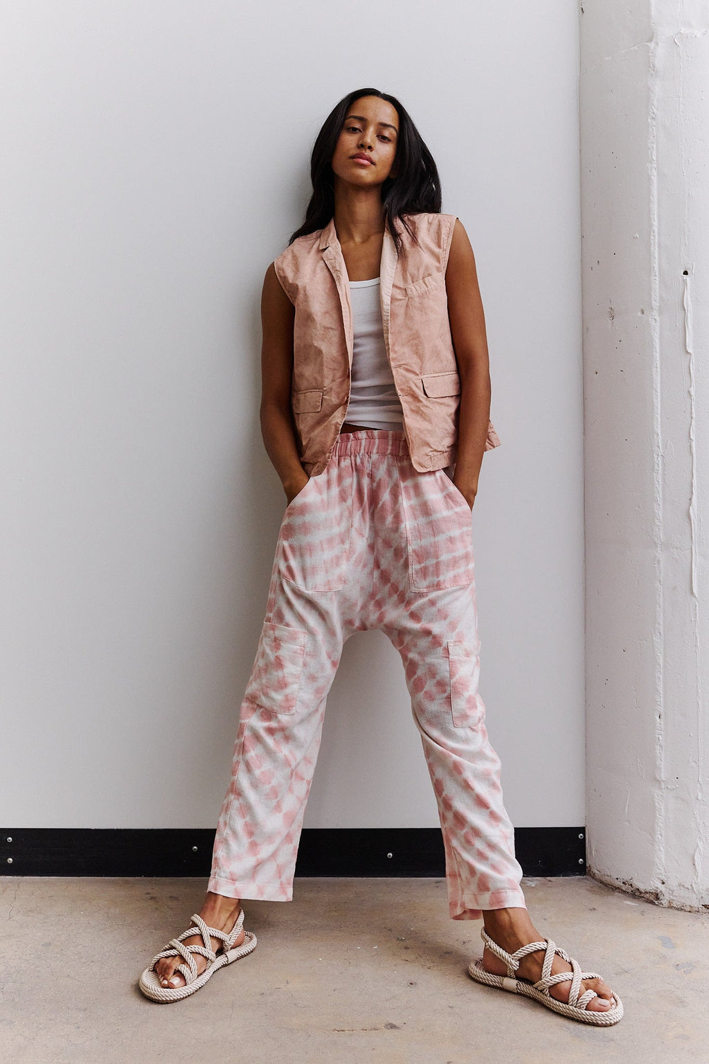 Grimes Mineral Print Vest