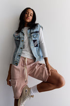 Perry Relaxed Loop Terry Cargo Short