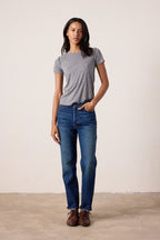 Alessi Shrunken Melange Jersey Tee