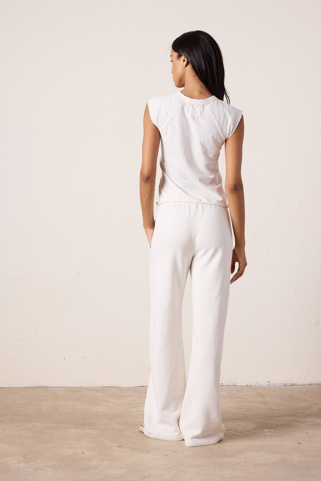 Franky Wide Leg Loop Terry Sweatpant