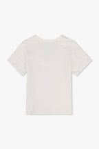 Layla Relaxed V Neck Slub Jersey Tee