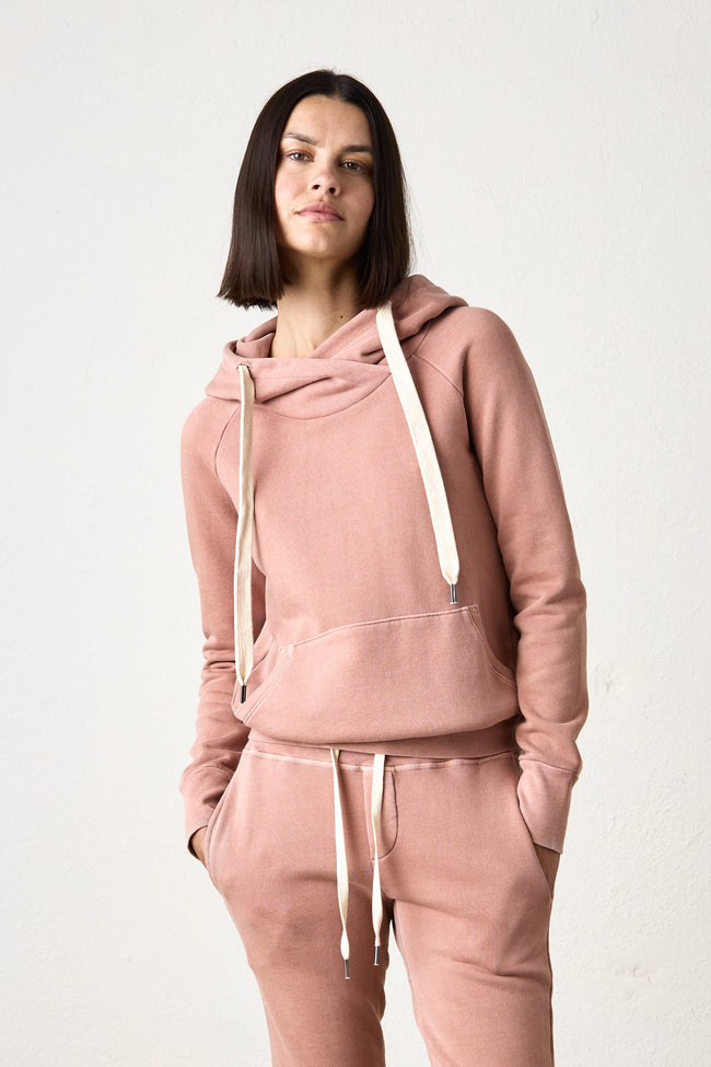 Lisse Fitted Loop Terry Hoodie Main Image