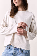 LOFFLER SLUB JERSEY BOXY TEE