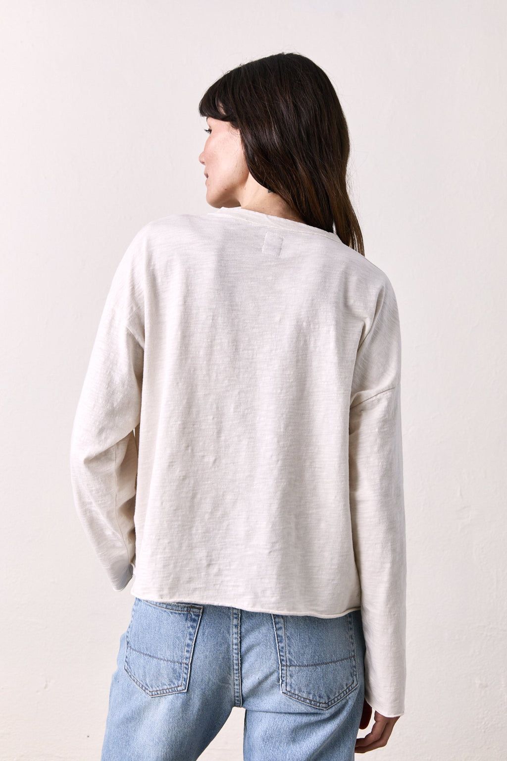 LOFFLER SLUB JERSEY BOXY TEE