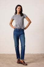 Owen Mid Rise Slim Straight Jean