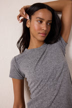 Alessi Shrunken Melange Jersey Tee