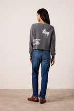 Marco Crop Loop Terry Surf City Sweatshirt