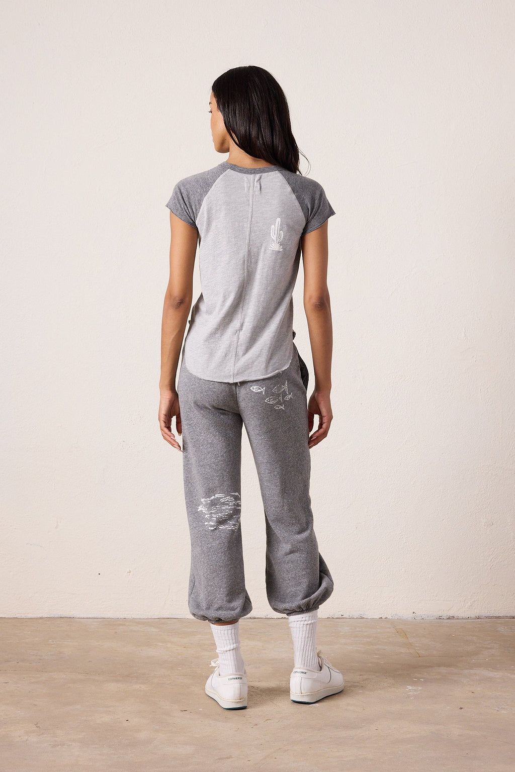 Tommy Vintage Jersey Surf City Raglan Tee