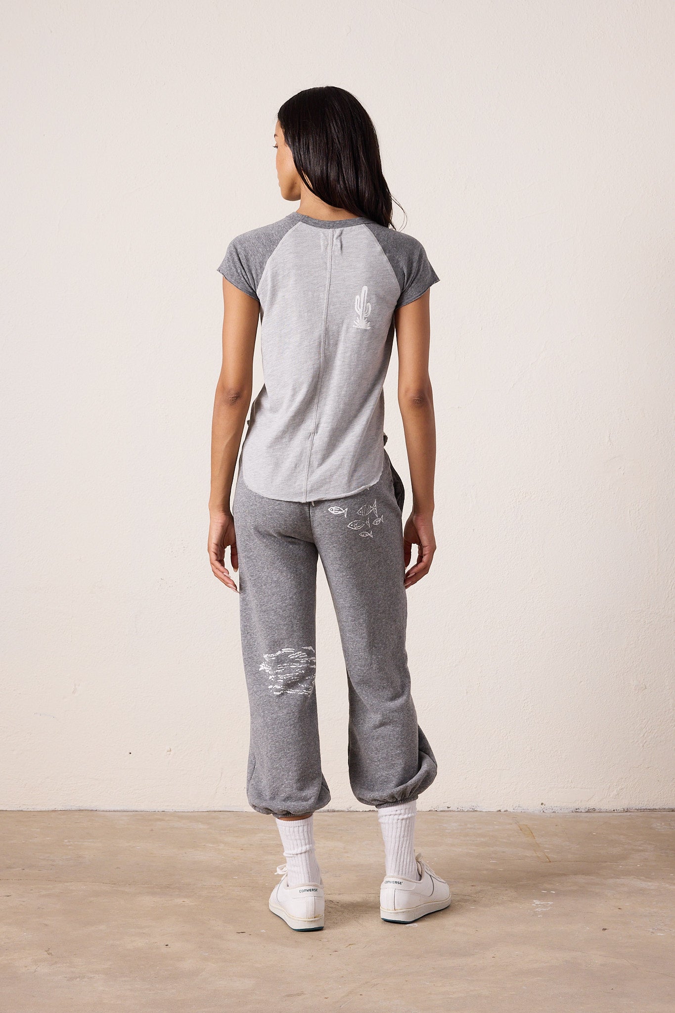 Tommy Vintage Jersey Surf City Raglan Tee