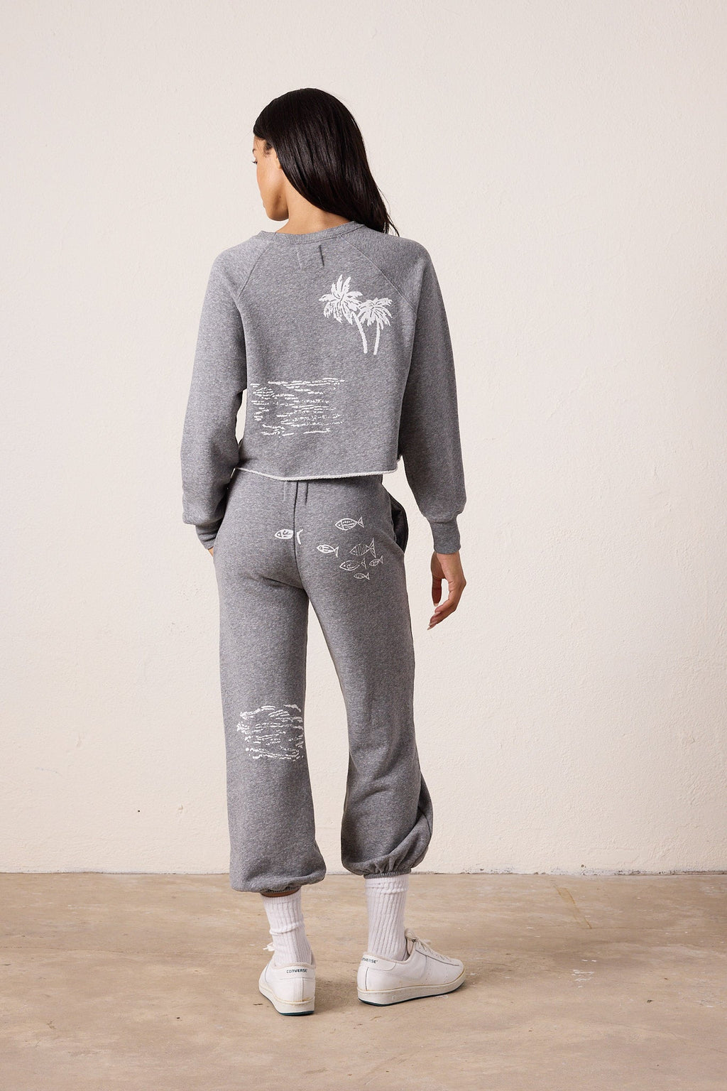 Shane Billow Melange Terry Surf City Sweatpant