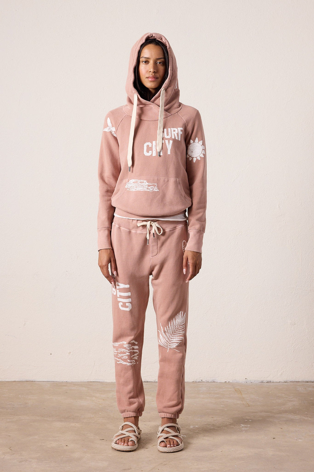 Sayde Slim Loop Terry Surf City Sweatpant