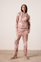 Lisse Fitted Loop Terry Surf City Hoodie