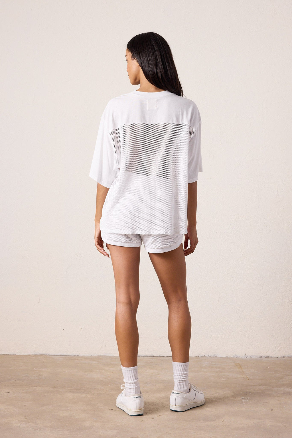Ryan Oversized Mesh Jersey Tee