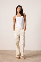 Elias Wide Leg Mineral Print Baker Pant