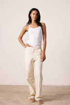 Elias Wide Leg Mineral Print Baker Pant