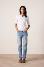 James Fitted Slub Jersey Henley