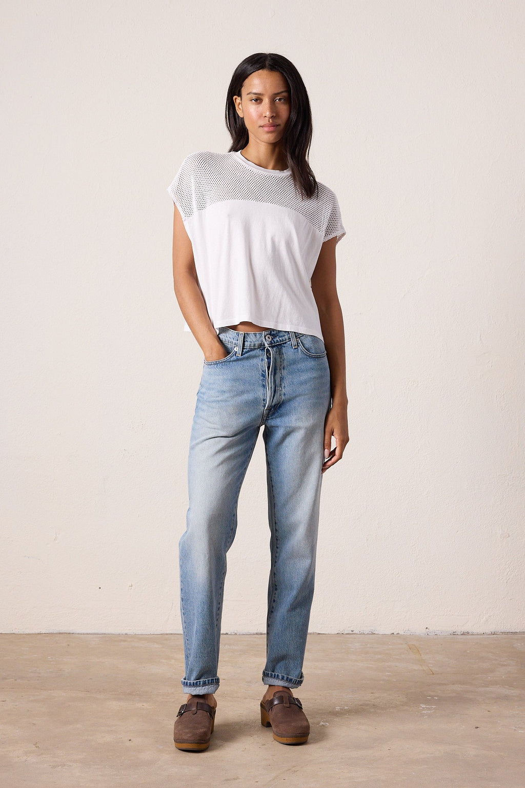 Noah Mesh Jersey Muscle Tank