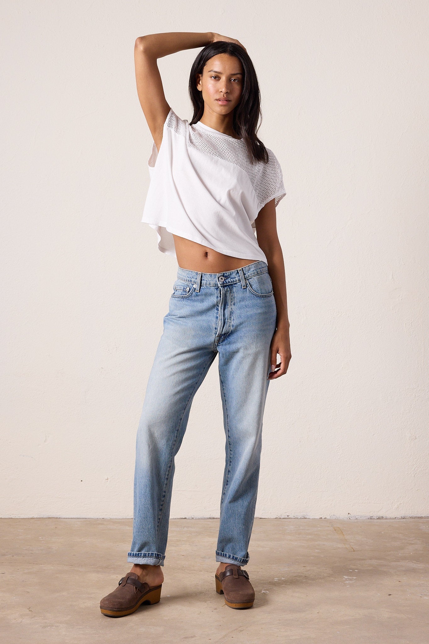 Noah Mesh Jersey Muscle Tank