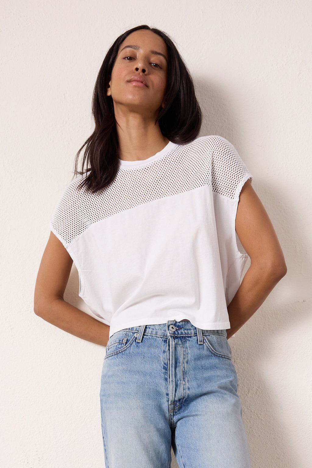 Noah Mesh Jersey Muscle Tank