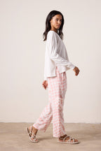 Shailey Paperbag Waist Linen Viscose Pant