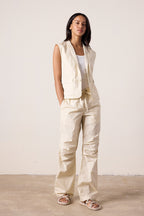 Grimes Mineral Print Vest