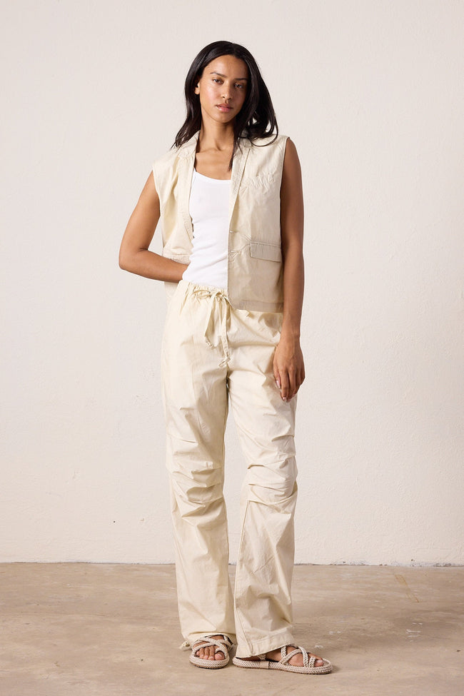 Danny Relaxed Mineral Print Drawstring Pant Main Image