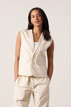 Grimes Mineral Print Vest