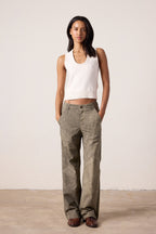 Elias Wide Leg Mineral Print Baker Pant