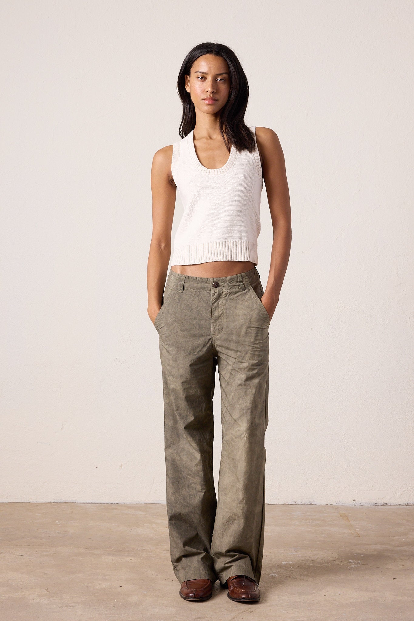 Valeria Cotton Sweater Tank