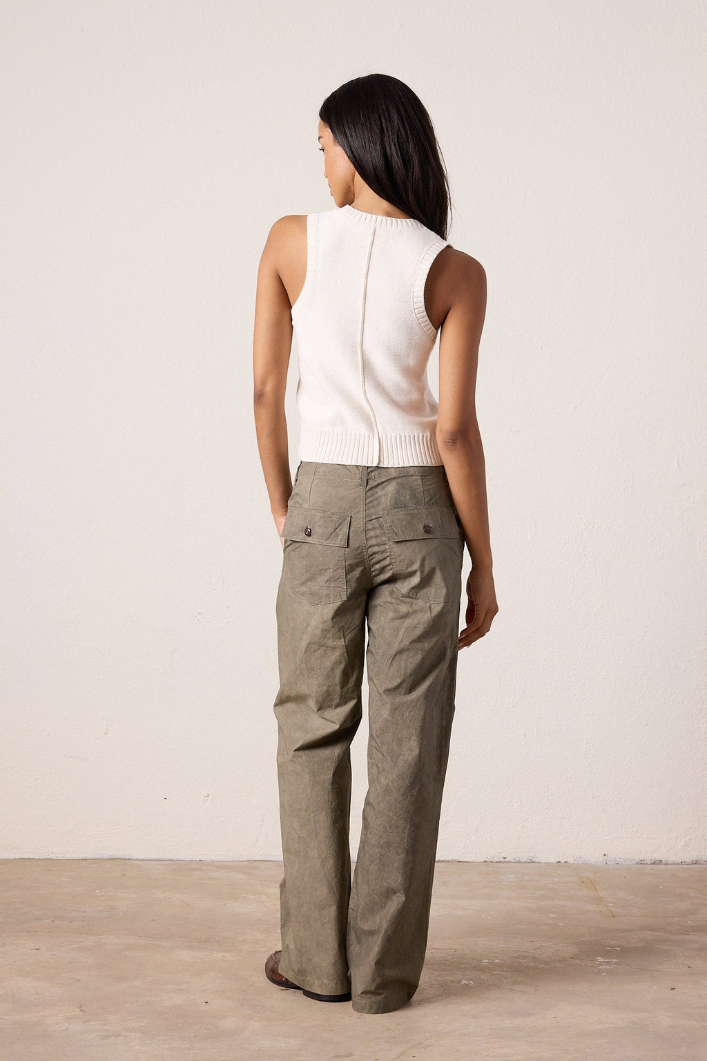 Valeria Cotton Sweater Tank