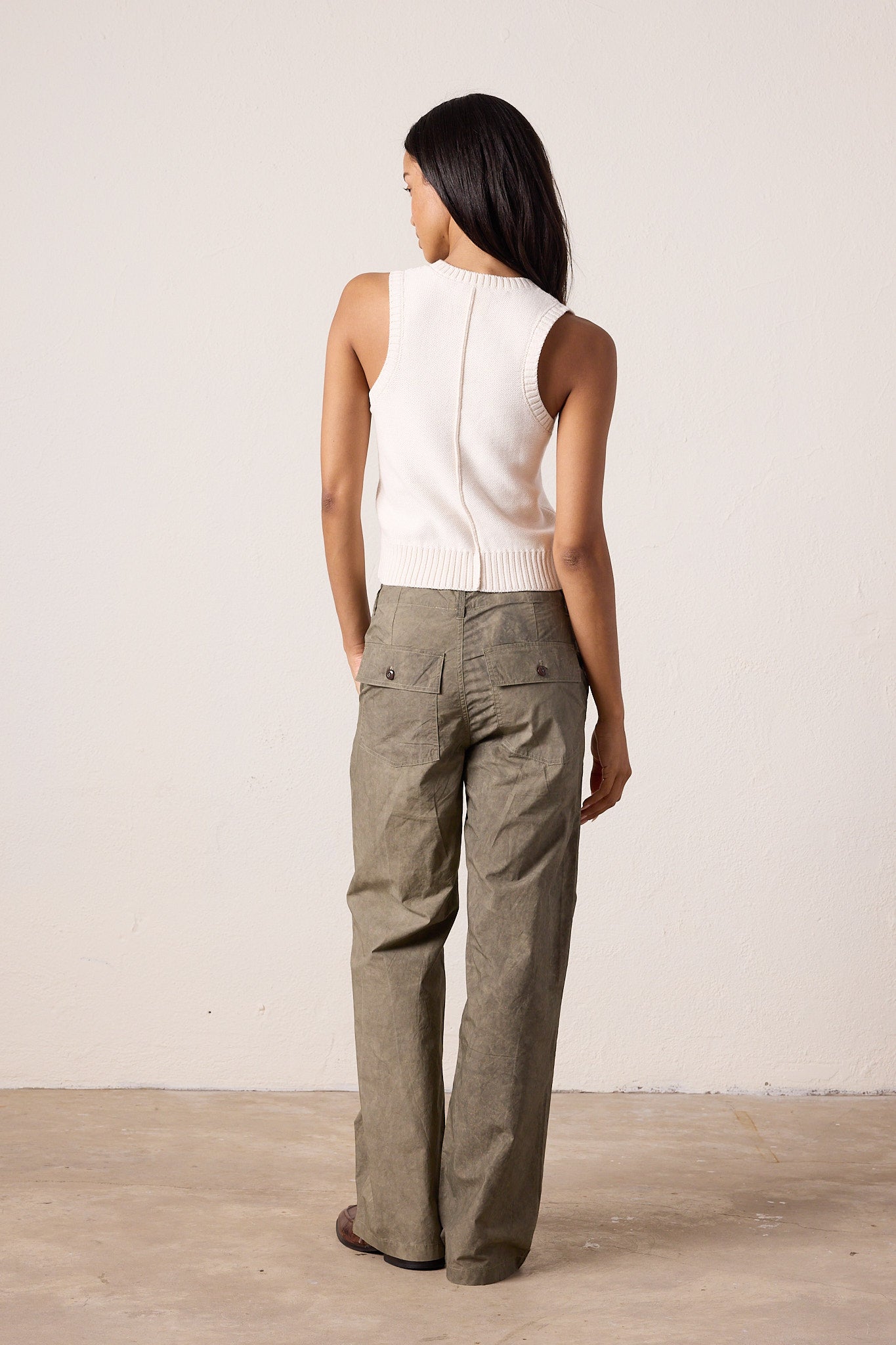 Valeria Cotton Sweater Tank