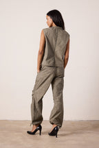 Grimes Mineral Print Vest