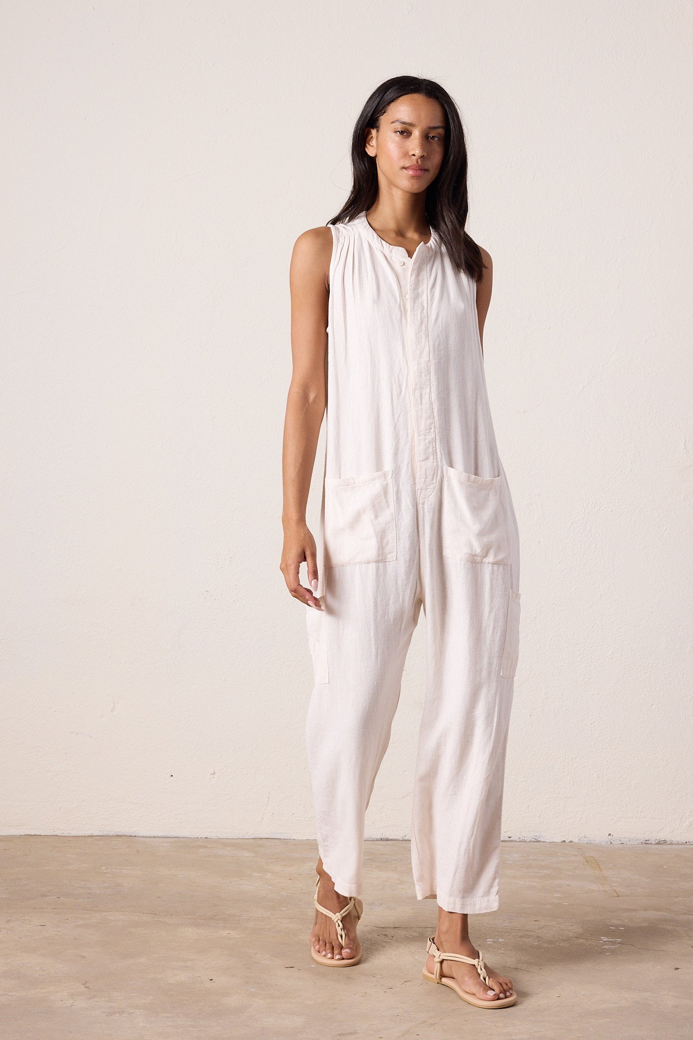 Silva Relaxed Linen Viscose Romper