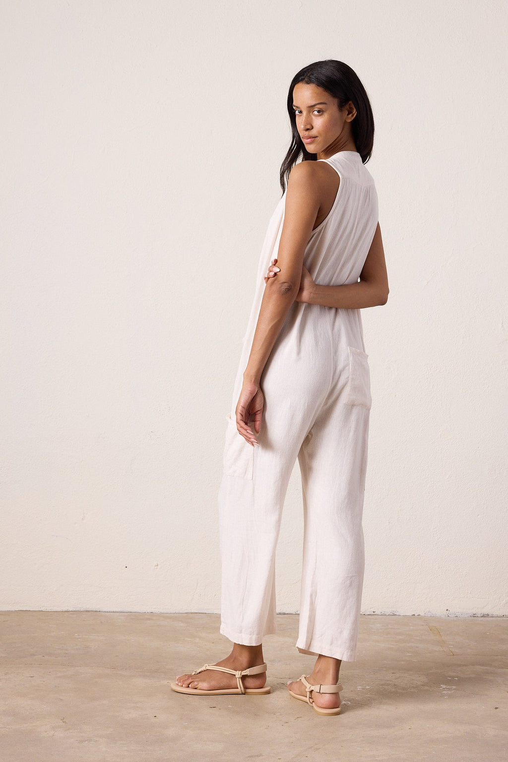 Silva Relaxed Linen Viscose Romper