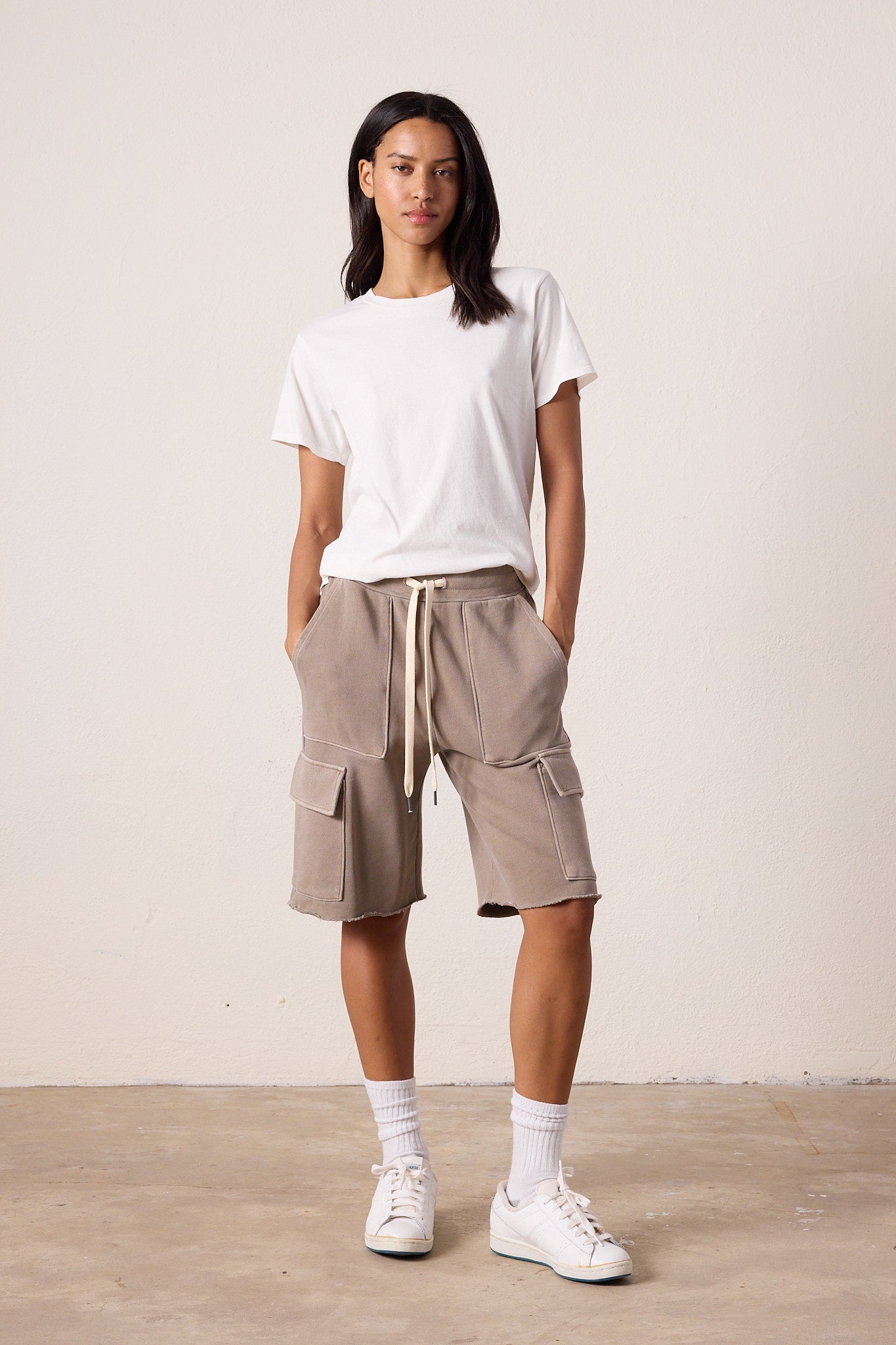 Perry Relaxed Loop Terry Cargo Short
