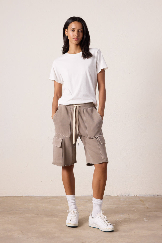 Perry Relaxed Loop Terry Cargo Short Hover Image