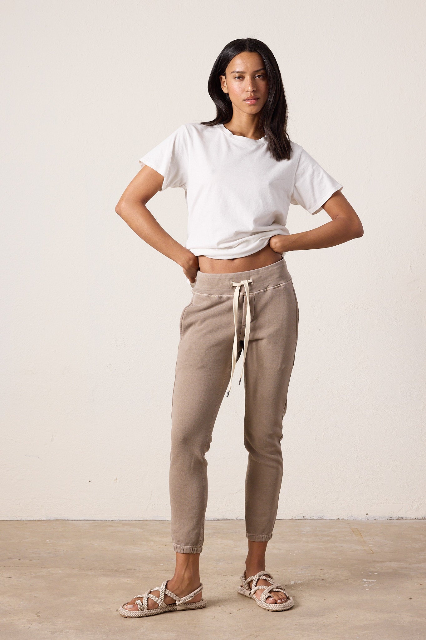 Sayde Slim Loop Terry Sweatpant
