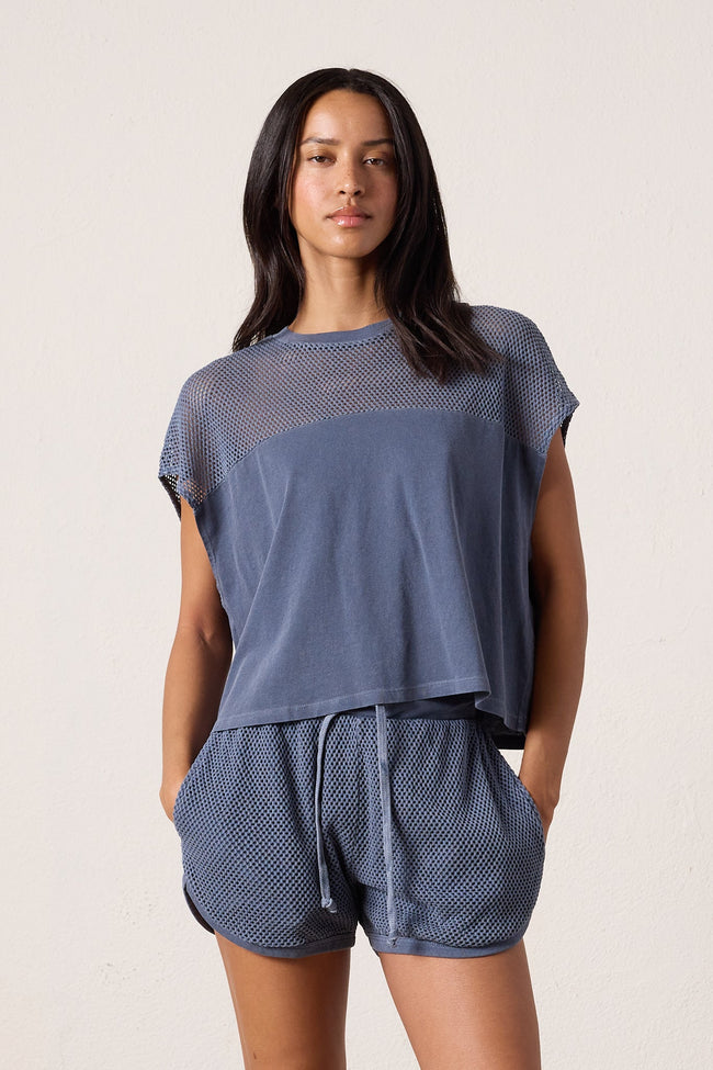 Noah Mesh Jersey Muscle Tank Main Image