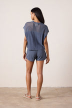Tucker Jersey Lined Mesh Short