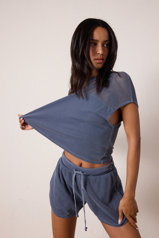 Noah Mesh Jersey Muscle Tank Hover Image