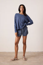 Abby Loose Fit Fine Jersey Tee