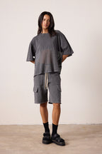 Ryan Oversized Mesh Jersey Tee